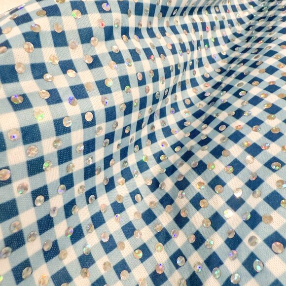 Dorothy Wizard of Oz Girls Halloween Dress Up Costume Dress with Bows Med 8-10 - Picture 5 of 9